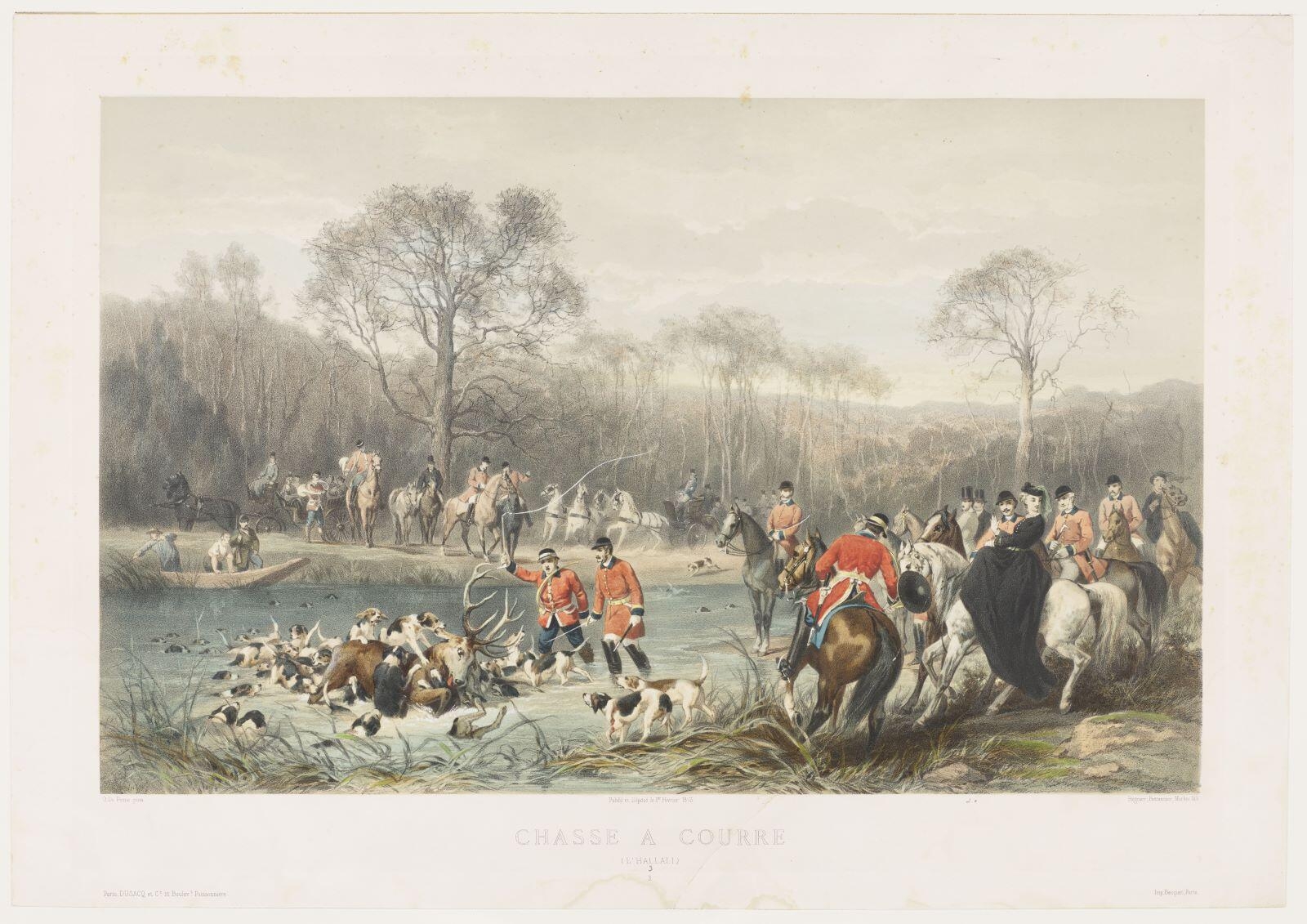 Chasse à courre : l’Hallali, Charles-Olivier De Penne
