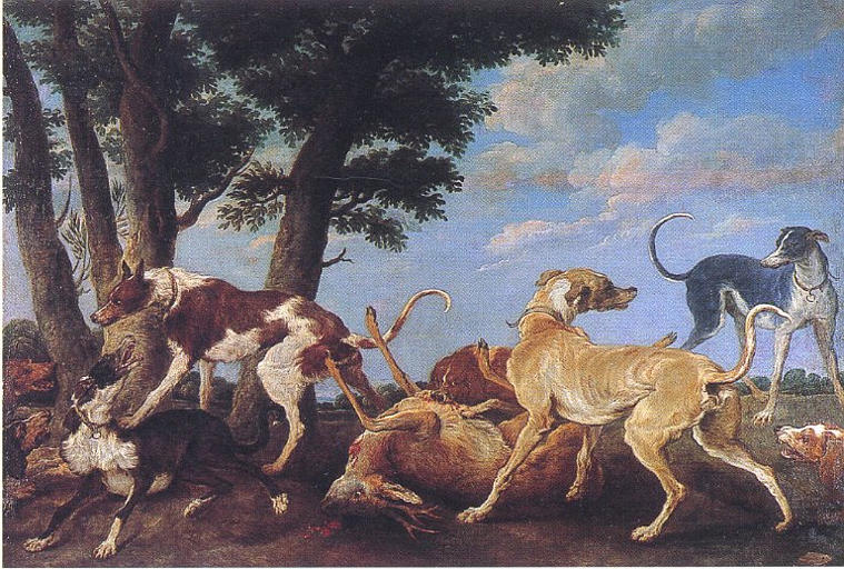 Hallali de chevreuil, Paul De Vos, 17e siècle