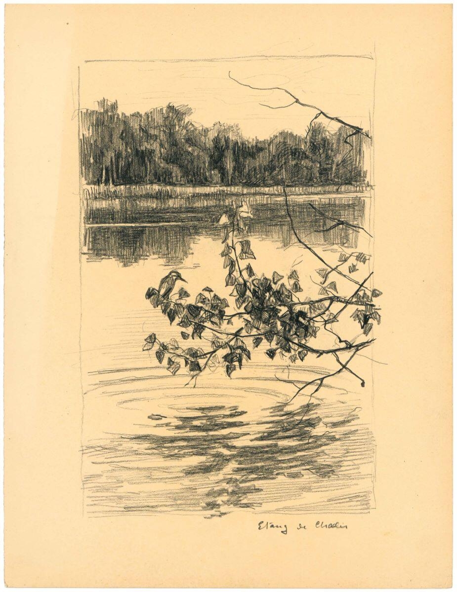 Étang de Chaalis (Oise), Charles-Jean Hallo