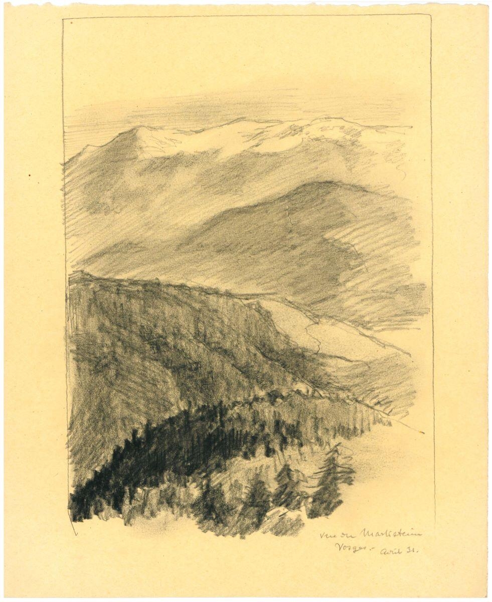 Vue de Markstein (Vosges)_0
