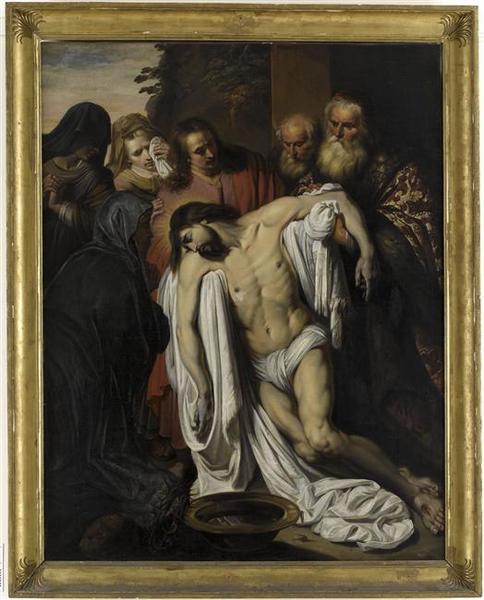 Descente de Croix, Pieter Van Mol, 17e siècle