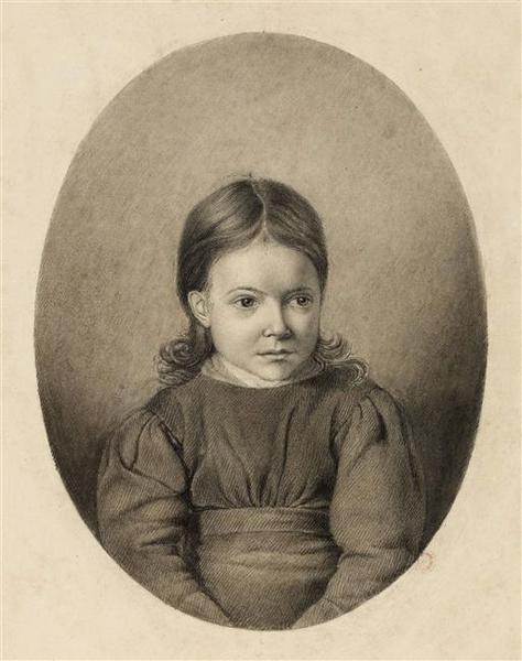 Portrait de Constance Mouillard, Augustin Bridoux, 19e siècle