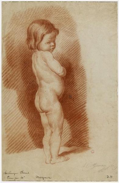 Etude d'enfant, Louis Charlemagne Thomas, 1788