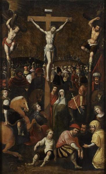 La Crucifixion, Louis de Caullery, 1er quart 17e siècle