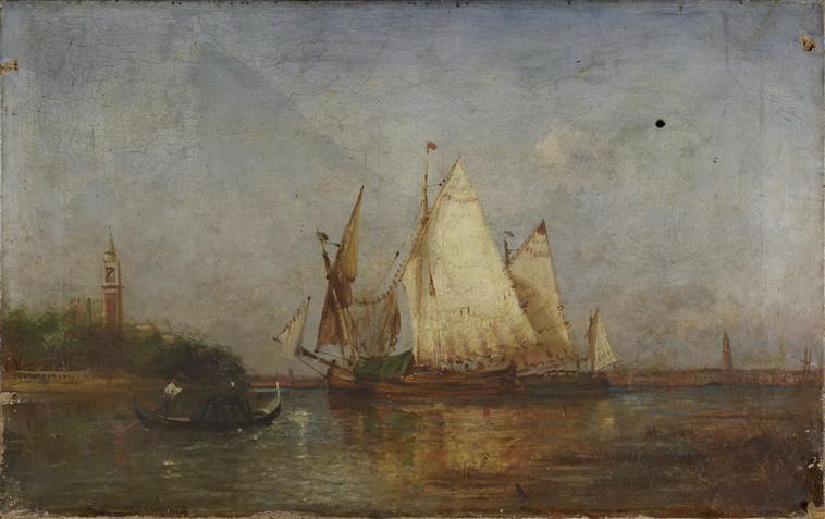 Marine ; Vue de Venise_0