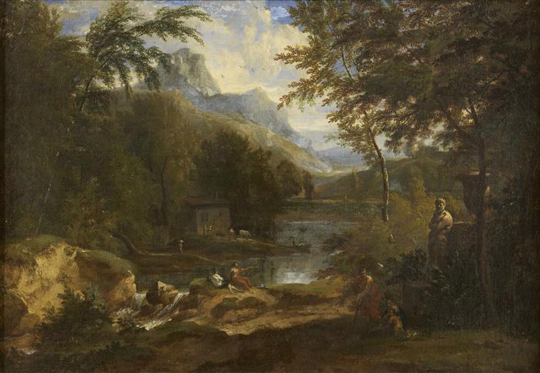 Paysage historique, Gaspard Dughet, 17e siècle