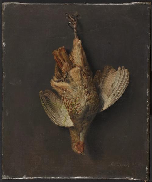 Perdrix morte, Michel Joseph Speeckaert, 1819