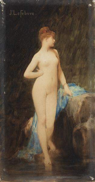 Baigneuse ; Chloé, Jules Lefebvre, 2e moitié 19e siècle