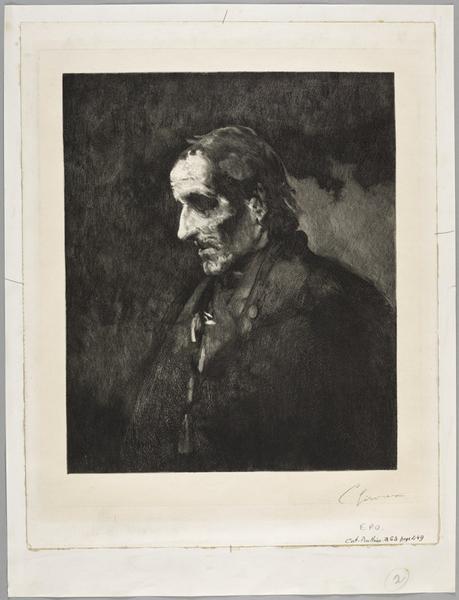Le mendiant brestois, Charles Giroux, 4e quart 19e siècle
