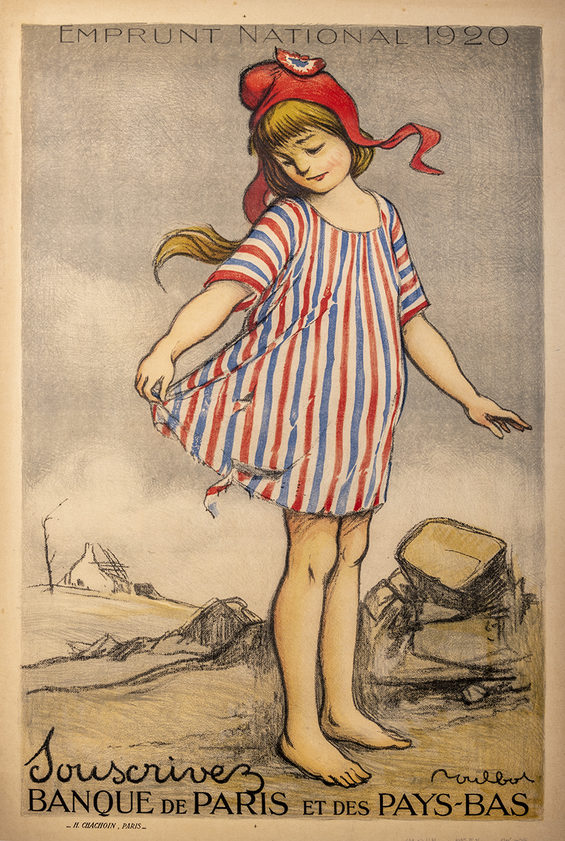 Emprunt national 1920. Souscrivez., Francisque Poulbot, 1920