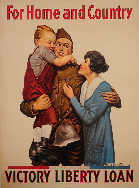 For home and country, Alfred Everitt Orr, 1918