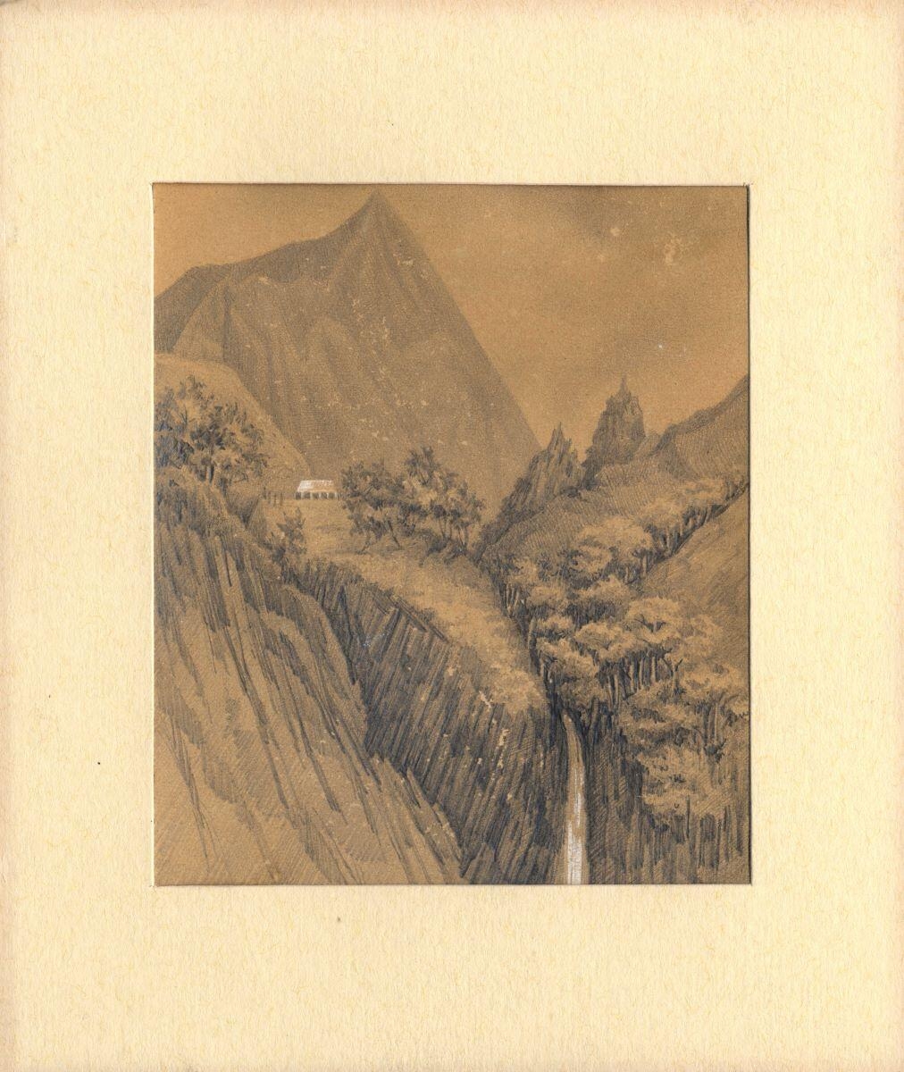 Sans titre (Cascade), Adèle de Dombasle, 1848