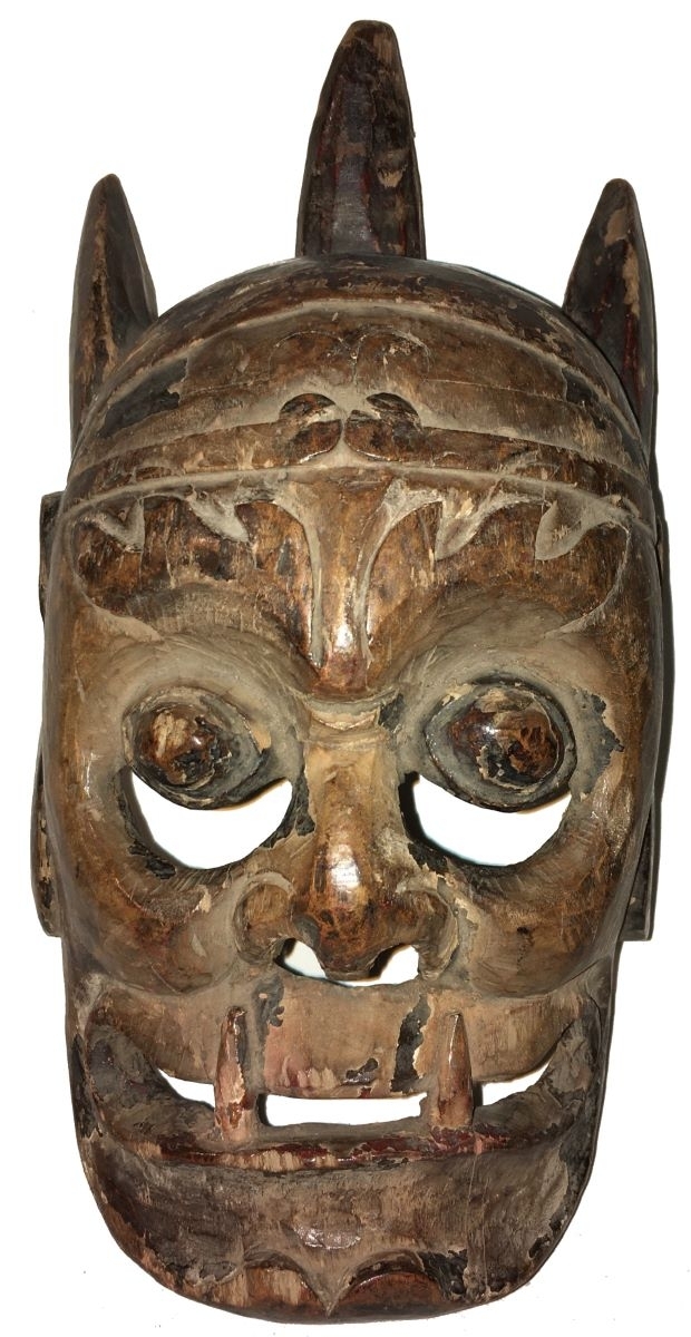 Masque de Kai Lu Shen, le « dieu qui ouvre la route »_0