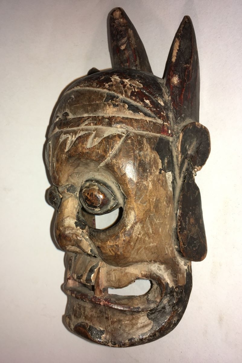 Masque de Kai Lu Shen, le « dieu qui ouvre la route »_1