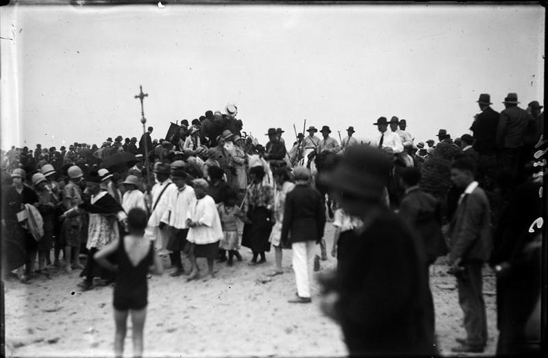 Arrivée sur la plage, Carle Naudot, 1933