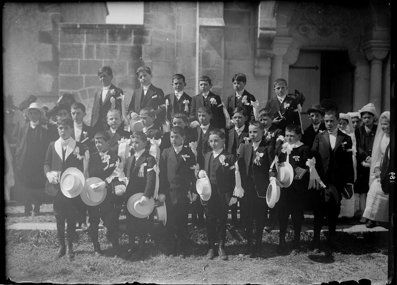 Communiants, Carle Naudot, 1910 vers