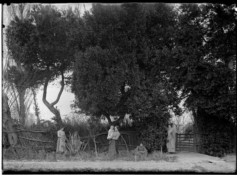 Femmes au jardin, Carle Naudot, 1911 vers