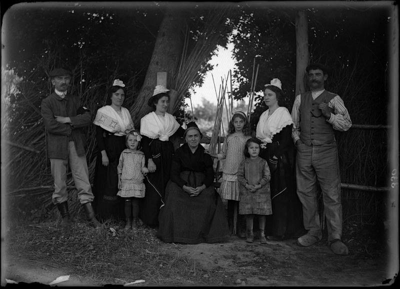 Portrait de famille, Carle Naudot, 1er quart 20e siècle