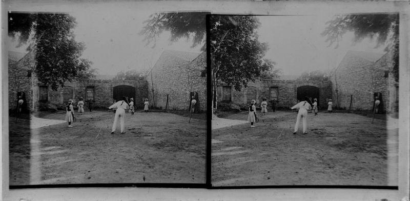 Partie de tennis, Gaston Bouzanquet, 1910 avant