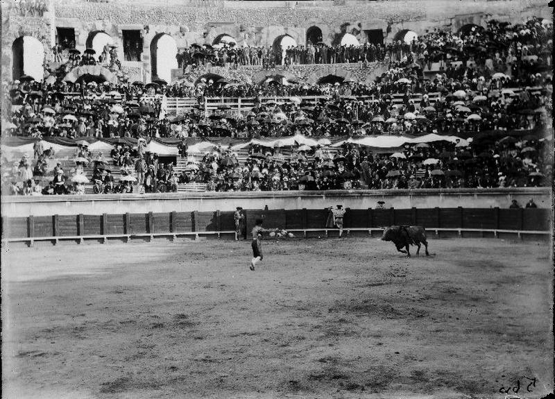 Corrida, Gaston Bouzanquet, 1890 entre,1914 et