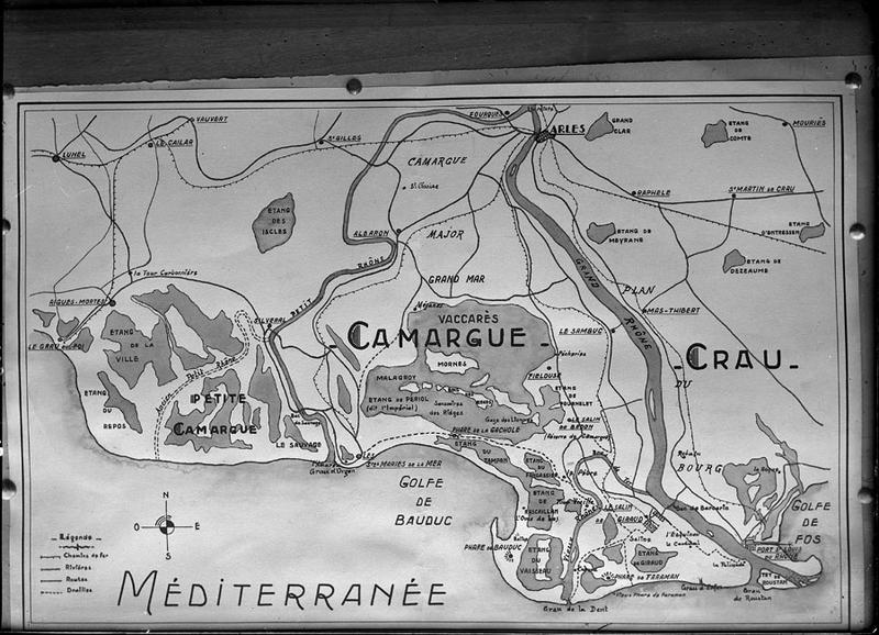 Carte de Camargue, Crau et Petite Camargue_0