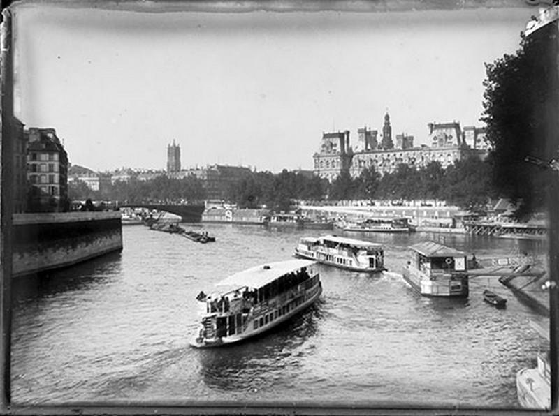 Sur la Seine, Gaston Bouzanquet, 1890 entre,1914 et