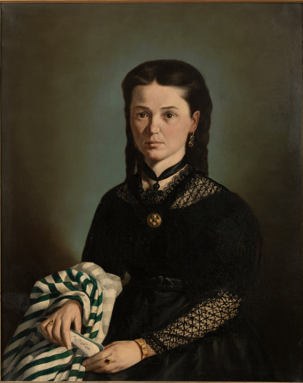 Portrait de Fanny Contencin, soeur de l'artiste_0