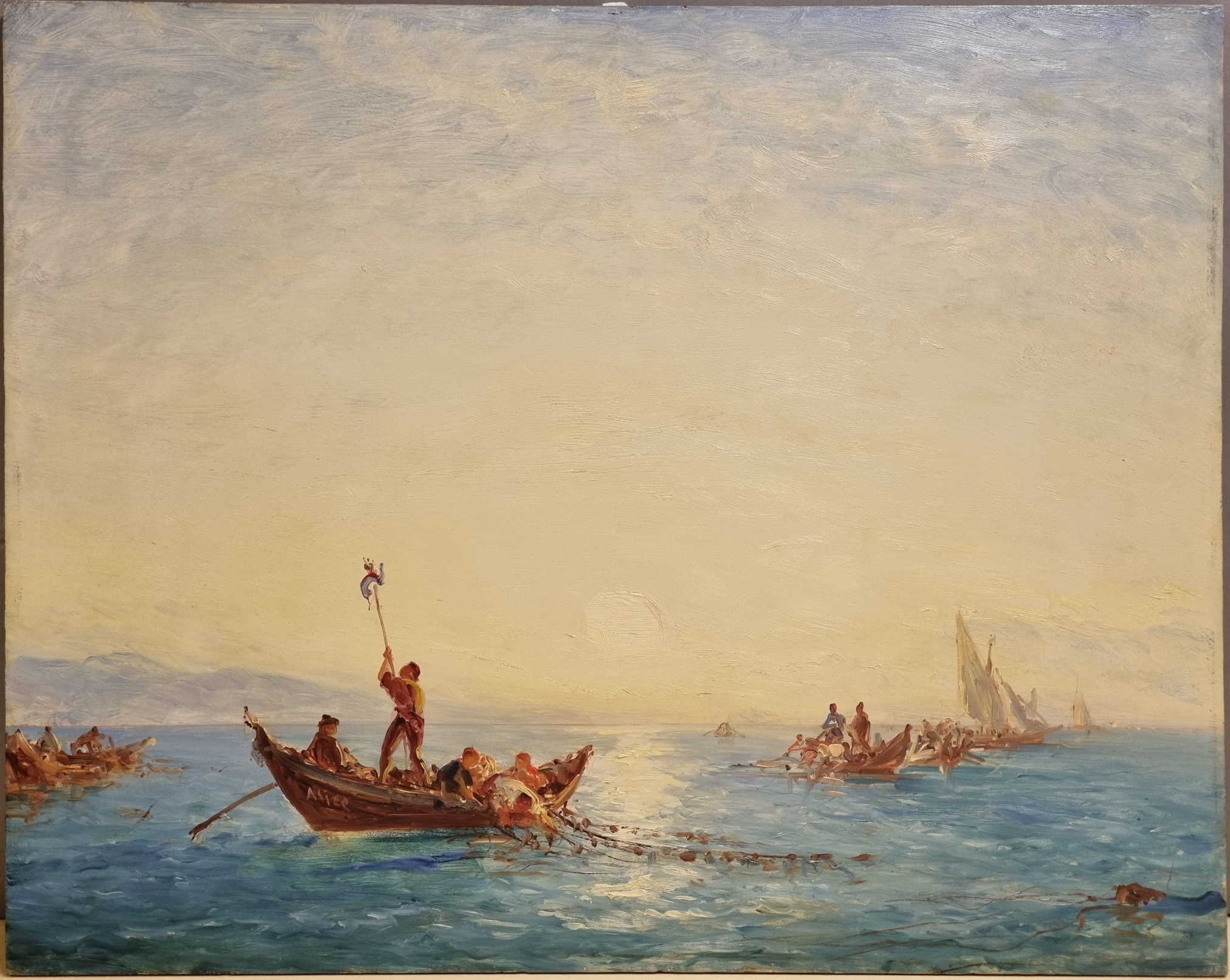 Martigues, pêcheurs à la fouëne_0