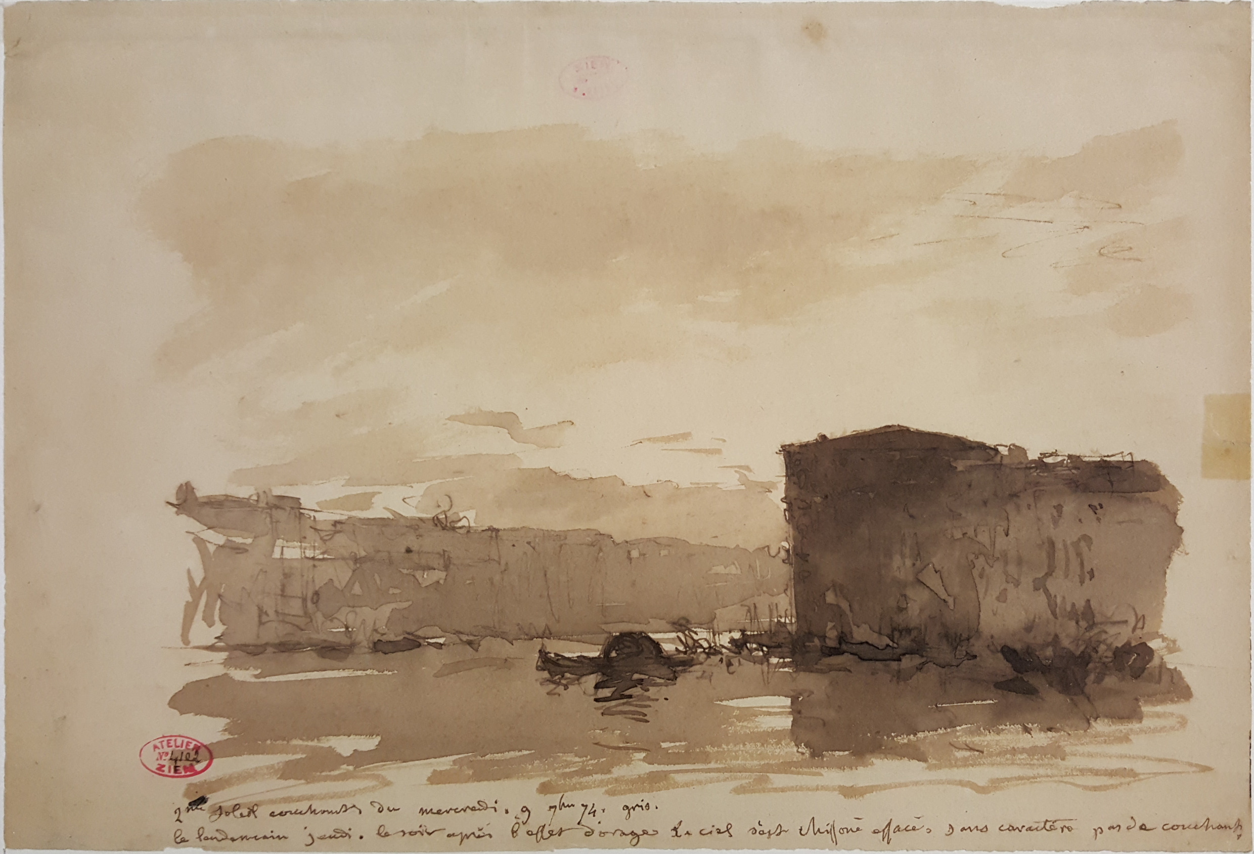 Venise, canal de la Giudecca_0
