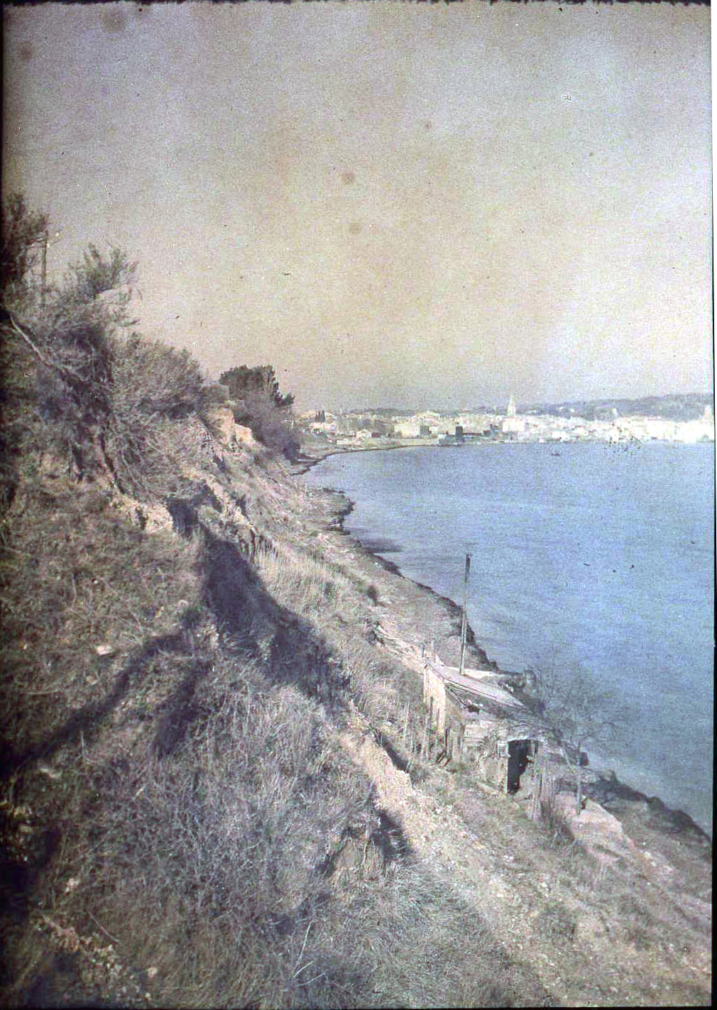 L'Etang de Berre vu de Sainte-Anne, vers 1910