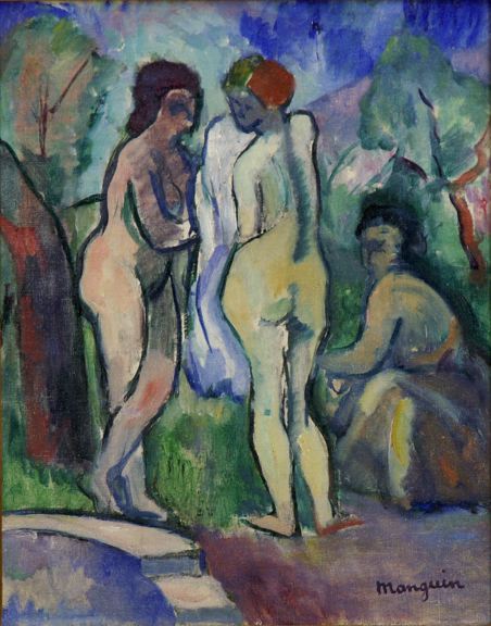 Etude pour les trois grâces, Henri Manguin, 1905
