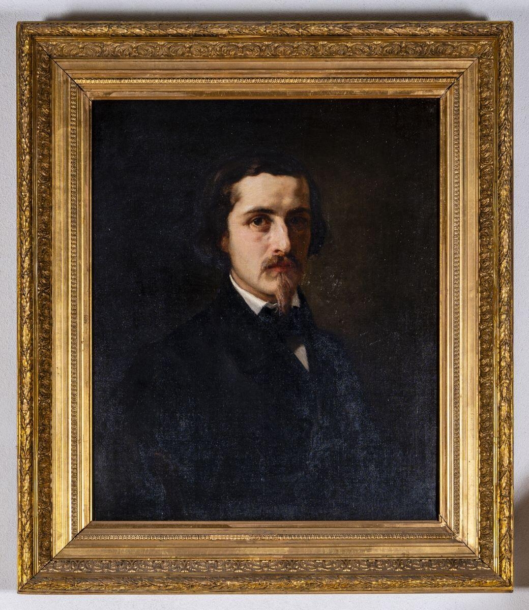 Portrait de Jules de la Madelène, Léon Belly, 3e quart 19e siècle