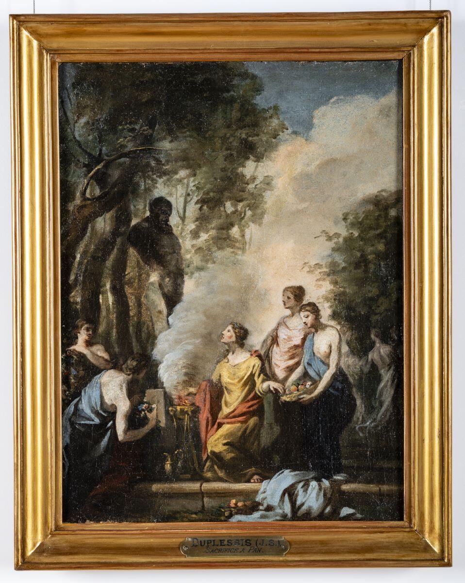 Sacrifice à Pan, Joseph-Siffred Duplessis, 2e quart 18e siècle, 3e quart 18e siècle