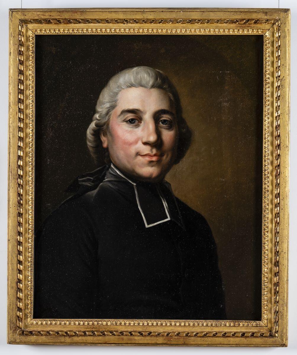 L'Abbé Bouchony ; L'Abbé de Bouchony, Joseph-Siffred Duplessis, 3e quart 18e siècle
