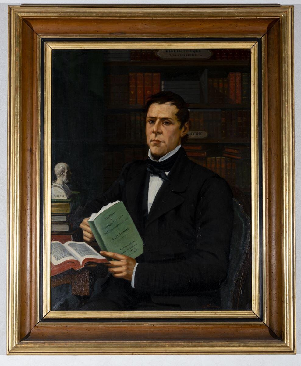 Portrait de Casimir Barjavel, Evariste Bernardi de Valernes, 1880