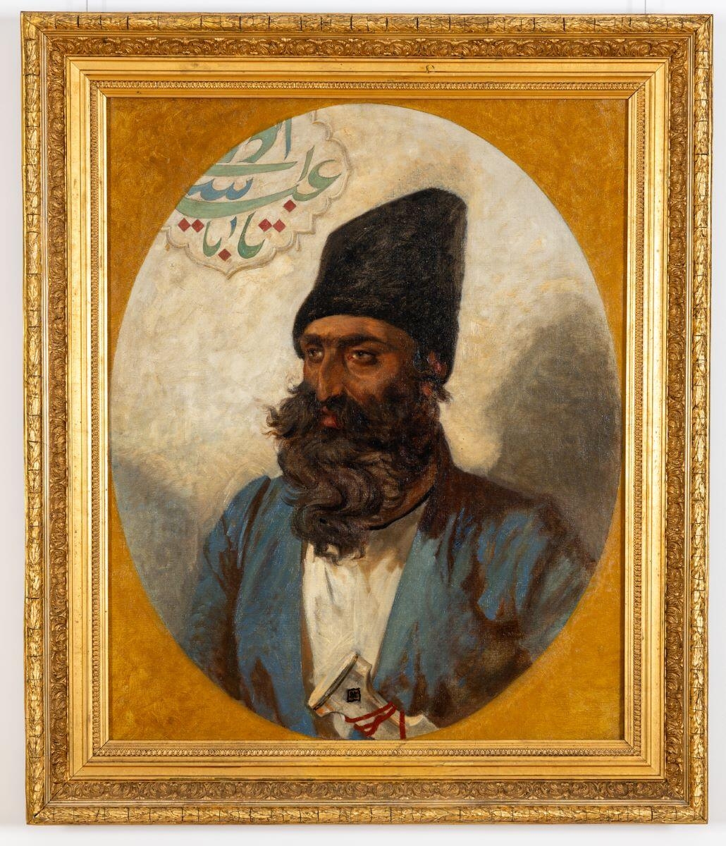 portrait de Vely Bek, Jules-Joseph-Augustin Laurens, 3e quart 19e siècle, 4e quart 19e siècle