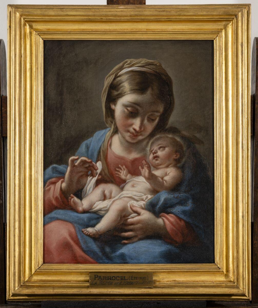 Vierge à l'Enfant, Étienne Parrocel, 1733