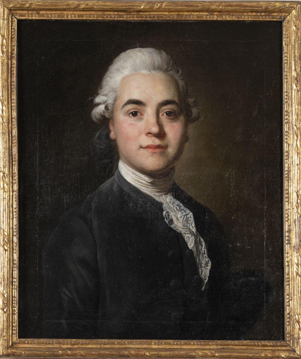 Portrait de Gabriel Raymond d'Olivier Durouret, Joseph-Siffred Duplessis, 1774