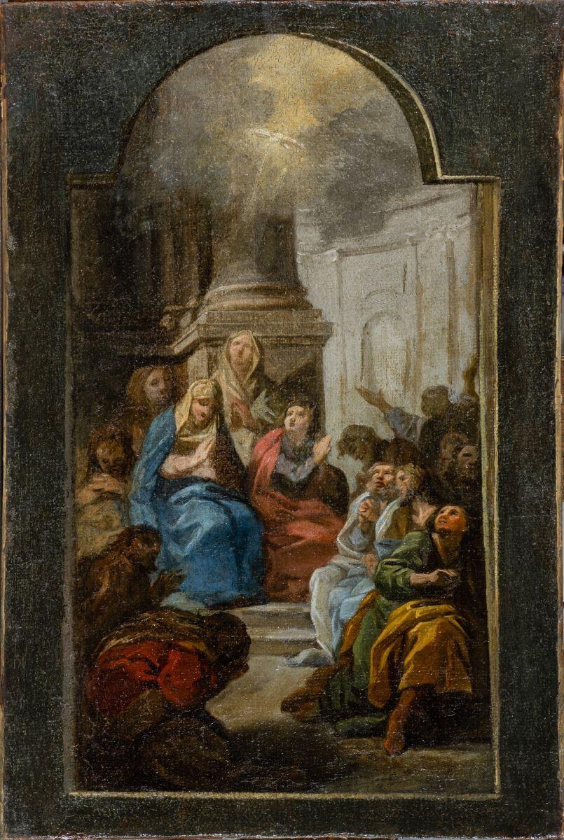 Le Cénacle, Joseph-Siffred Duplessis, 1750 vers
