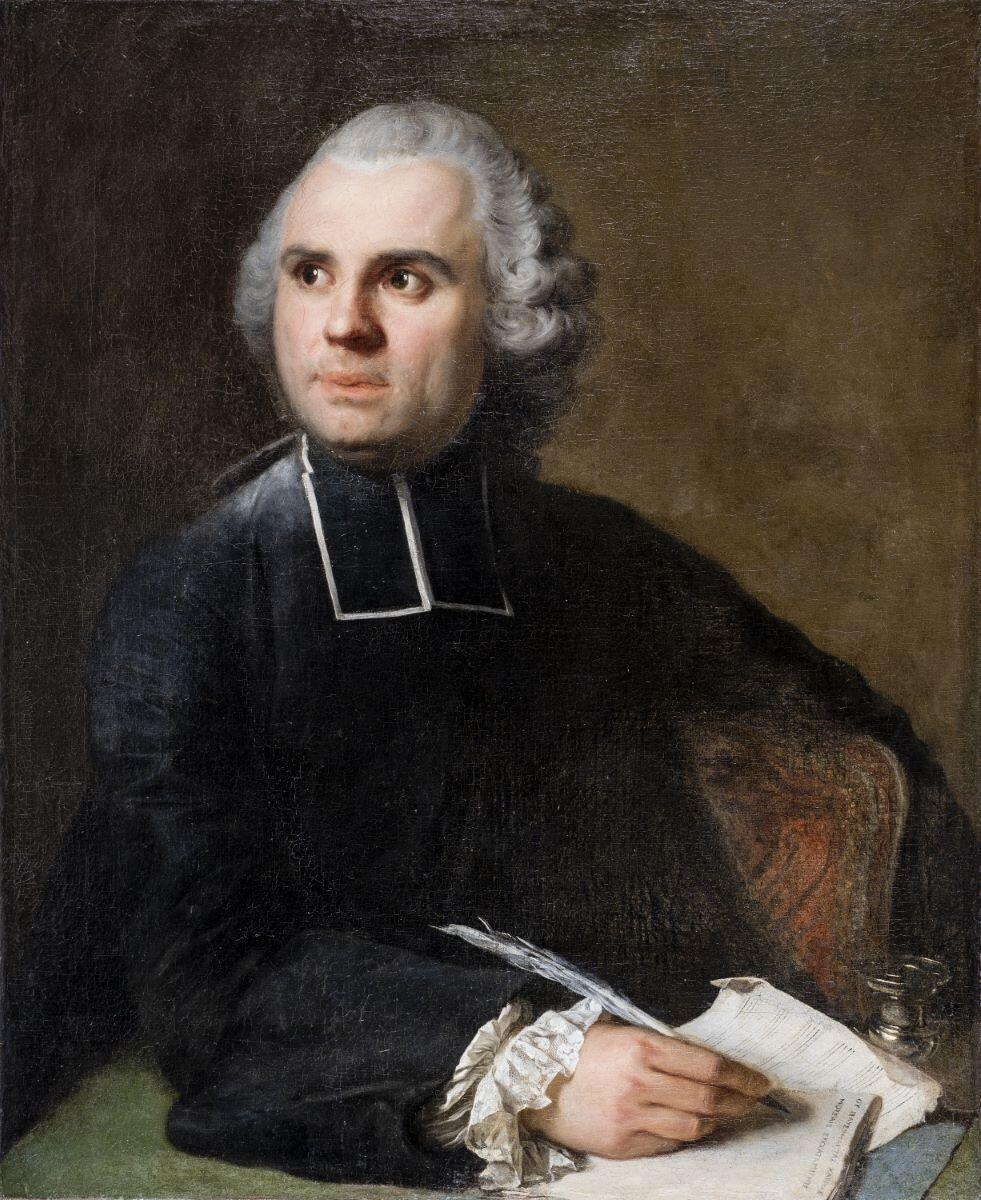 Portrait de l'abbé Arnaud, Joseph-Siffred Duplessis, 1764 ?