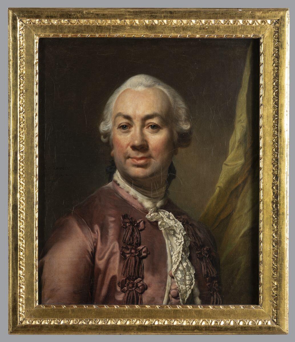 Joseph Siffred Duplessis par lui-même ; autoportrait de Joseph Siffred Duplessis, Joseph-Siffred Duplessis, 1780