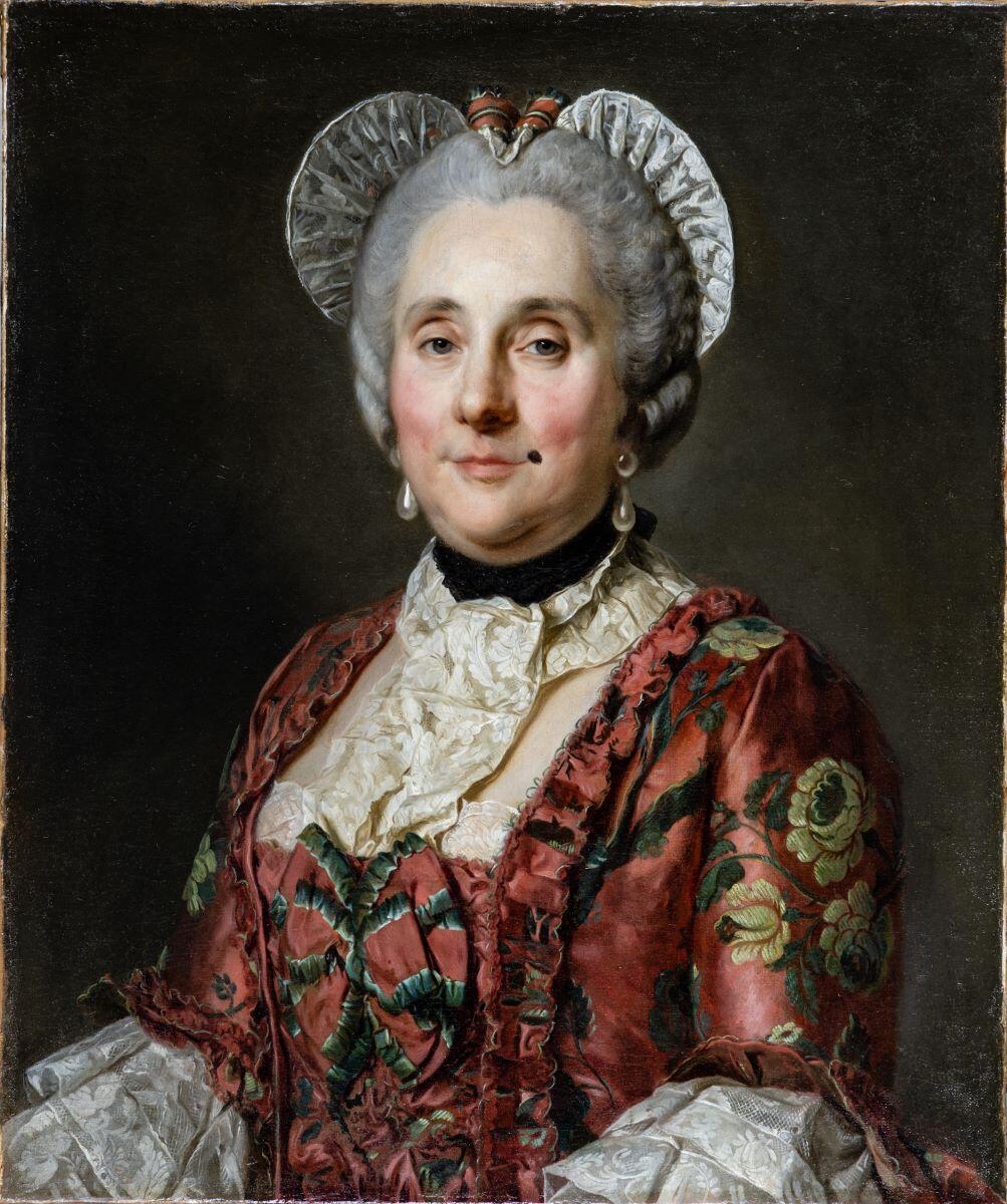 Portrait de Gabrielle de Raymond de Modène de Pomerol, marquise de Saint-Paulet, Joseph-Siffred Duplessis, 2e quart 18e siècle, 3e quart 18e siècle