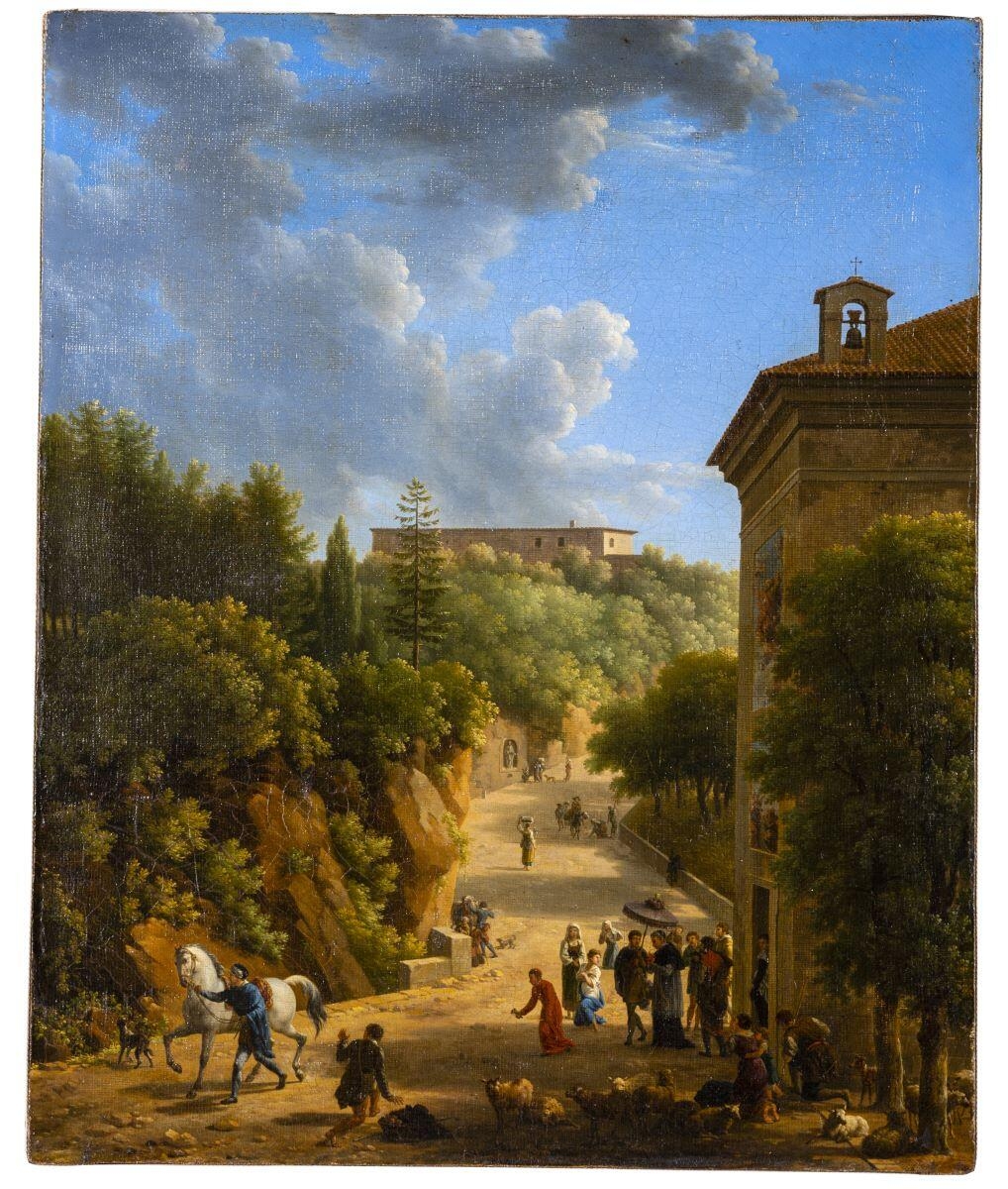 Le Saint Sacrement porté aux malades — Jean Joseph Xavier Bidauld
