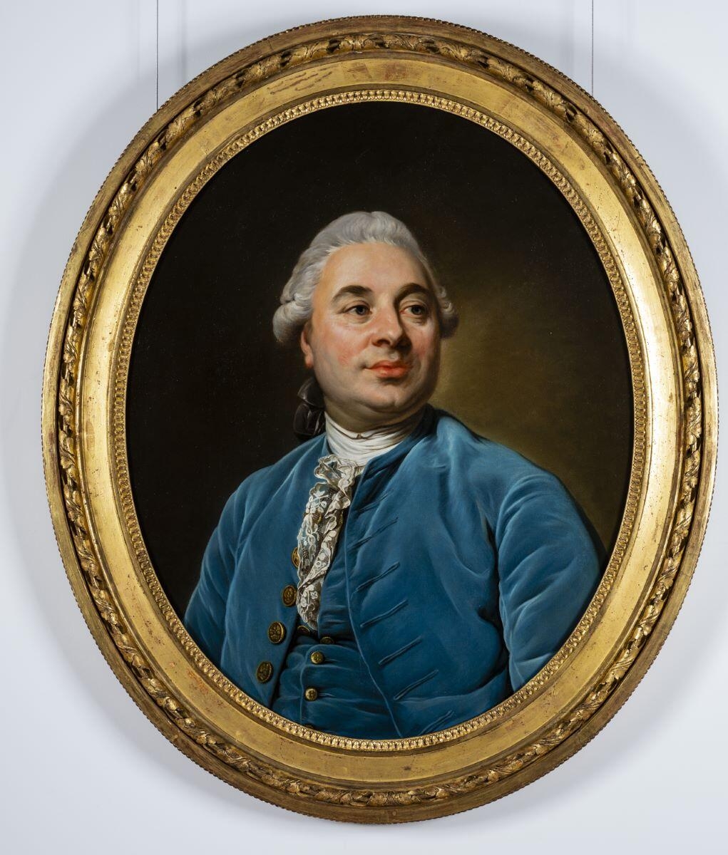 Portrait de Jean-François Ducis, Joseph-Siffred Duplessis, 1777