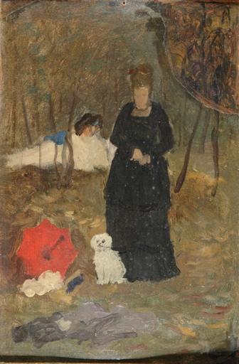 Femmes dans un sous-bois_0