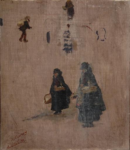 Femmes du marché à Aurillac_0