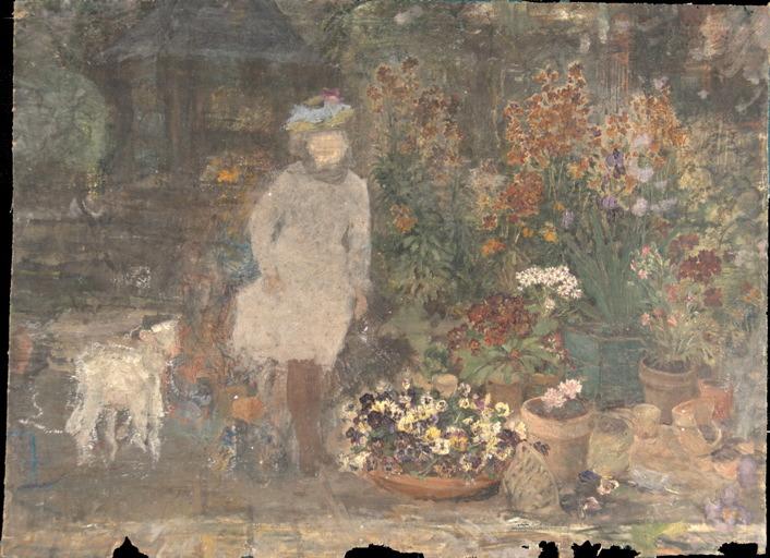 Petite fille aux fleurs_0