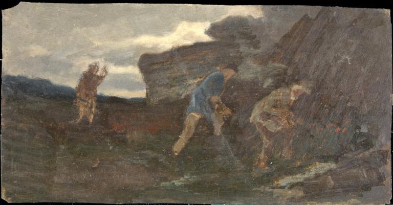 La chasse, Armand Charnay, 2e moitié 19e siècle, 1er quart 20e siècle
