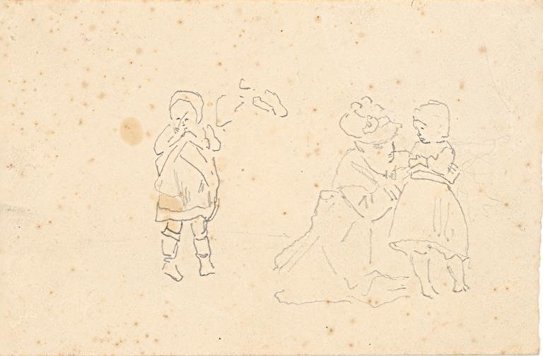 Etude de personnages (recto, verso)_0