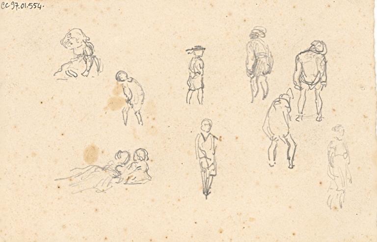 Etude de personnages (recto, verso)_1
